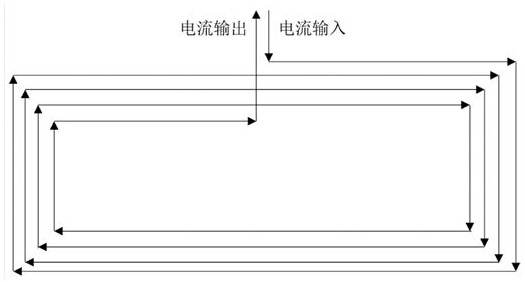 Manufacturing method of shared magnetic core dual-channel wireless electric energy transmission coupling device