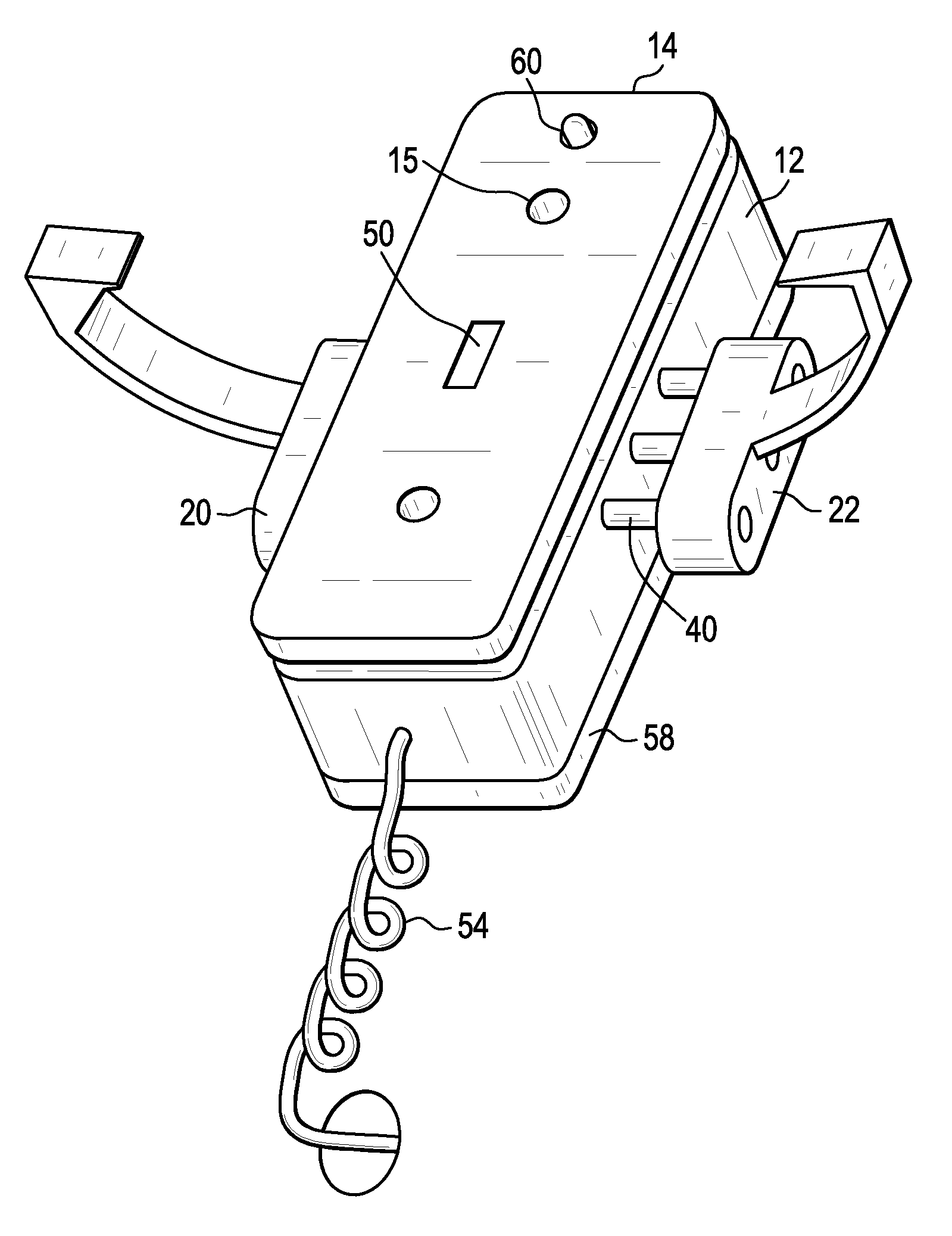 Security device for functional display, security, and charging of handheld electronic devices