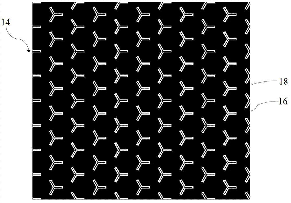 Metamaterial frequency selective surface and metamaterial frequency selective radome and antenna system made of it