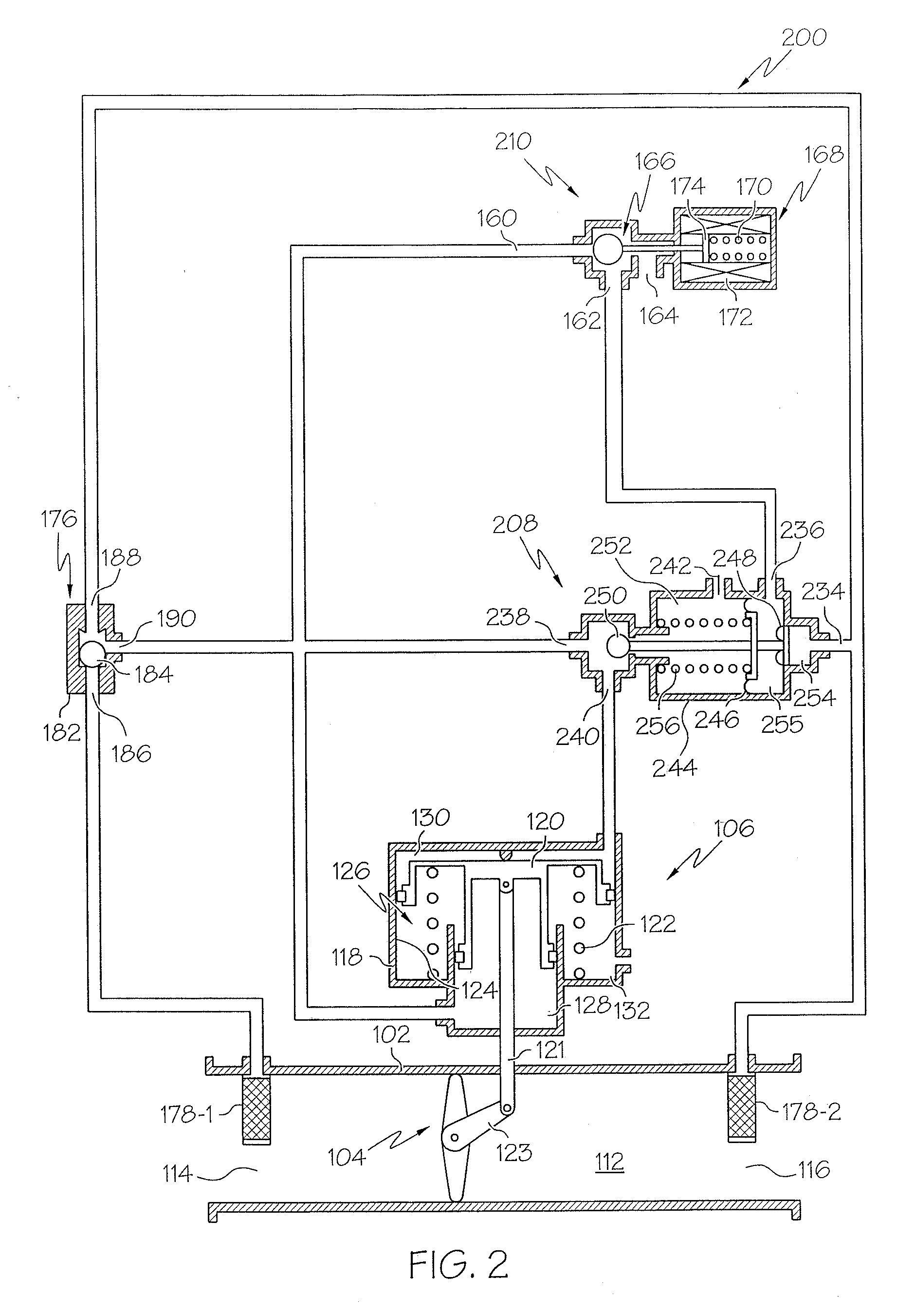 Bi-directional overpressure shut-off valve