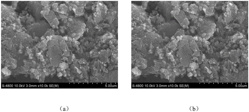 Composite material for removing fluorinion in water and preparation method thereof