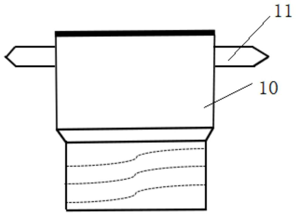 Device and method for measuring consistency of extrusion type 3D printing medical ceramic slurry