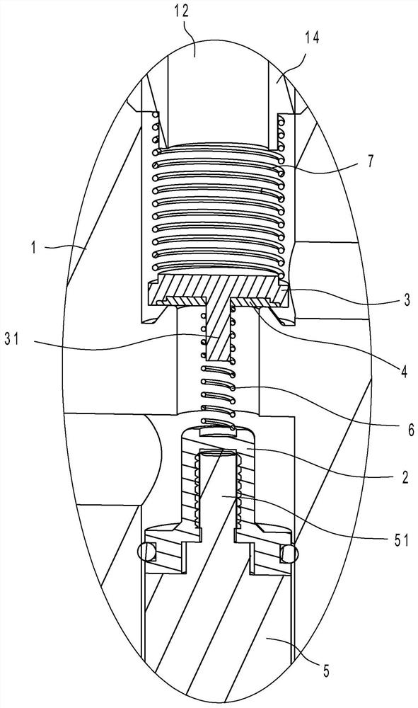 A gas regulating valve