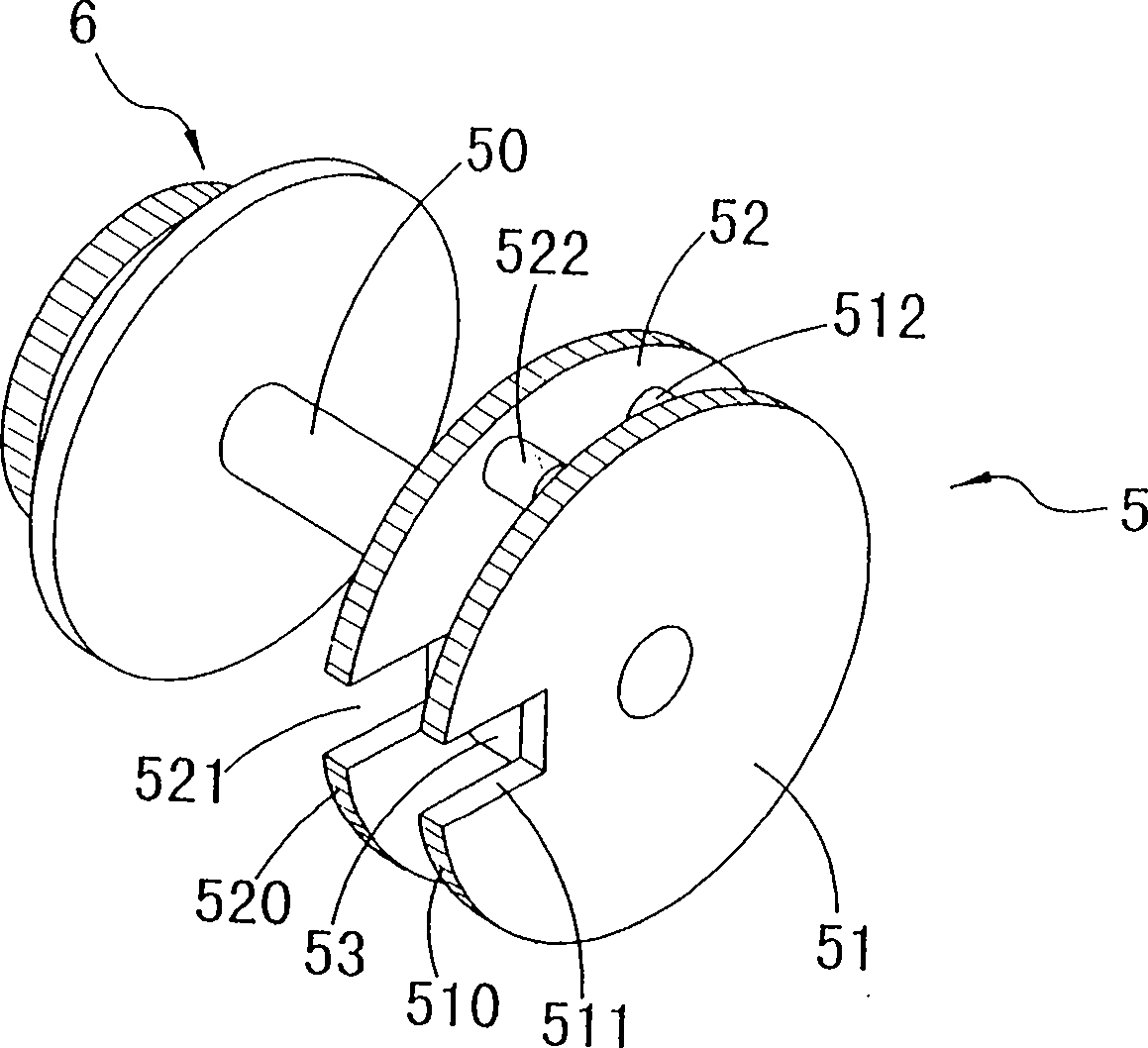 Coded lock with double dial plates