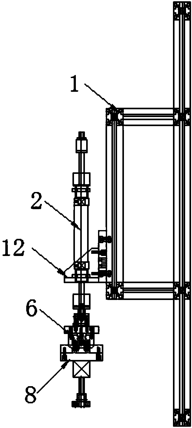 Pneumatic pressing machine