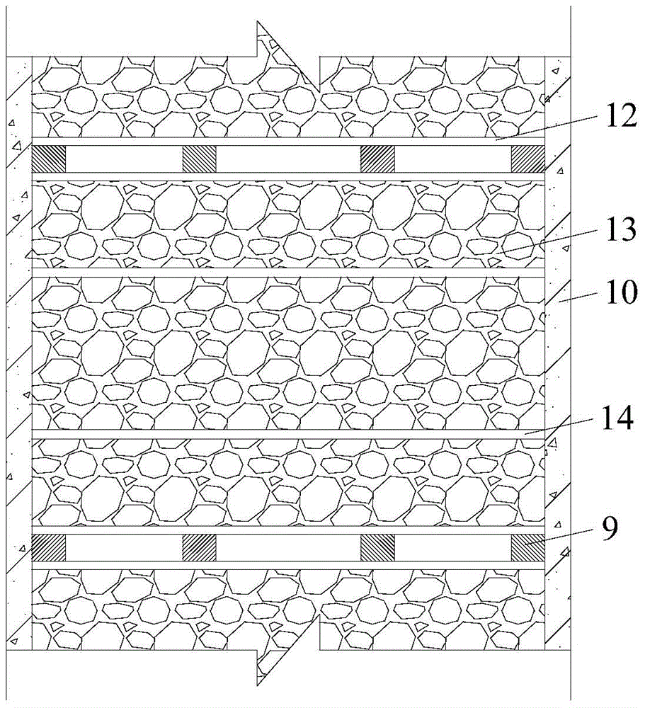 A construction method for jacking up lightweight embankment structure after deep soft foundation