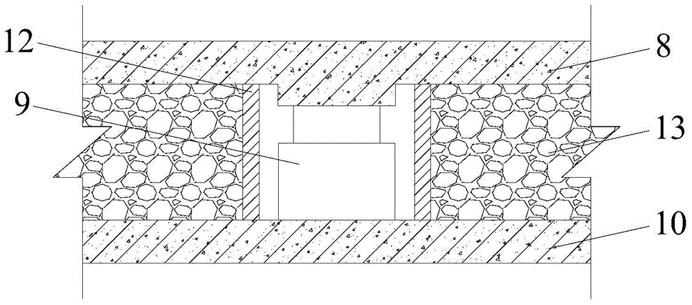 A construction method for jacking up lightweight embankment structure after deep soft foundation