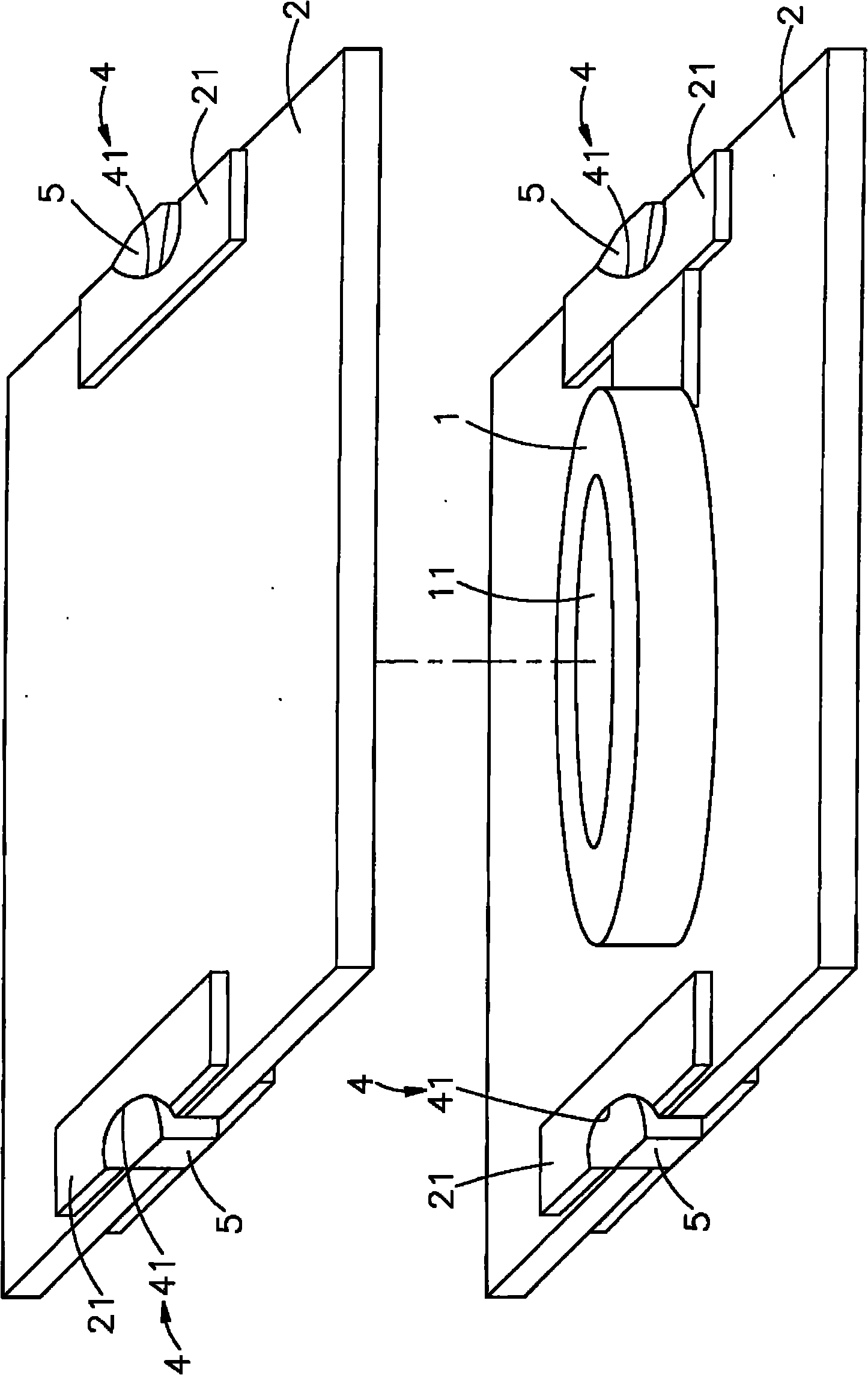 Ceramic capacitor structure