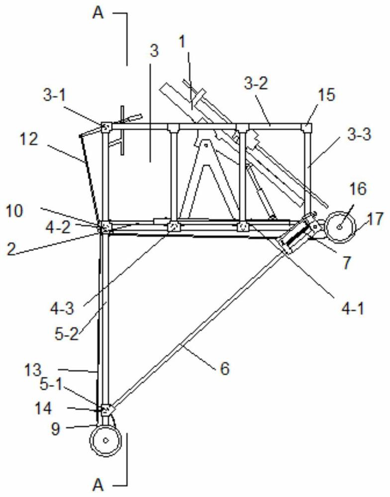 A method for assembling small-scale drilling equipment for climbing slopes
