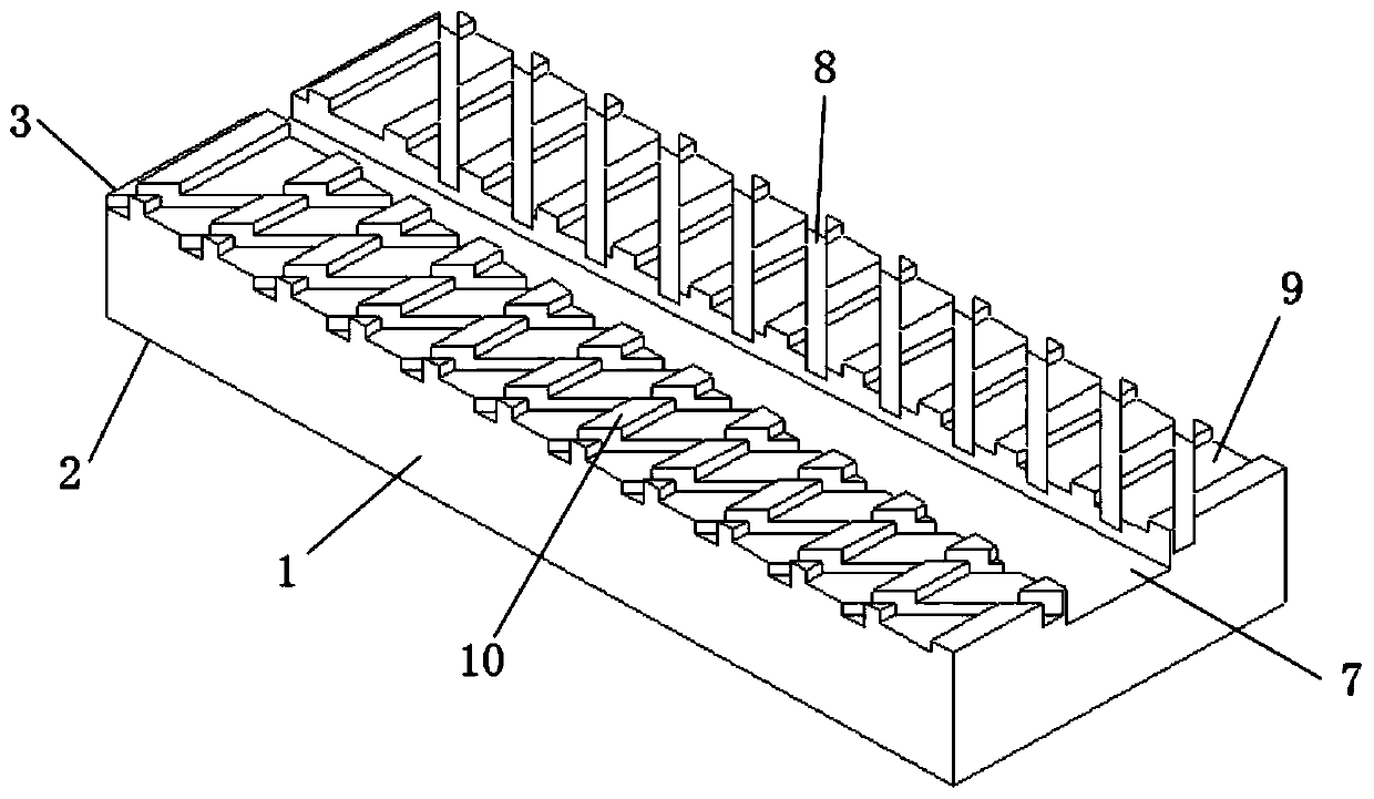 An eddy current rail braking system and its wear plate