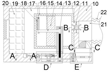 Anti-clogging leaf and branch absorber with hard stone screening function