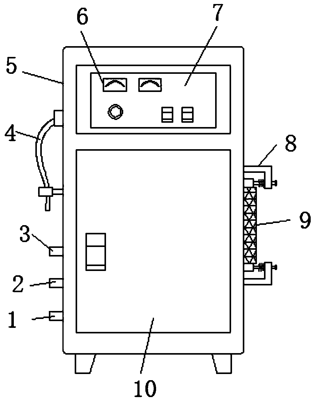 Sterilization device for cosmetics packaging