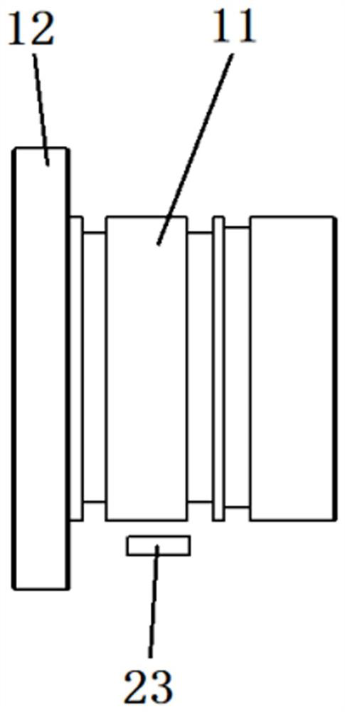 Lamp switch switching structure and method