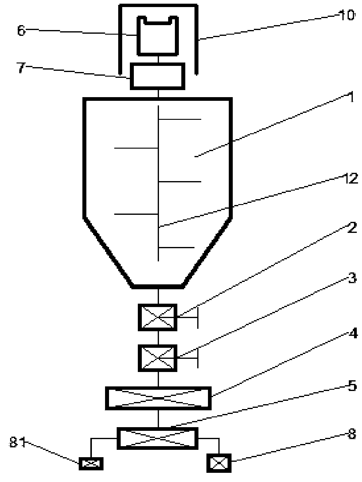 Unloading system for three-dimensional high-temperature continuous heat treatment production system