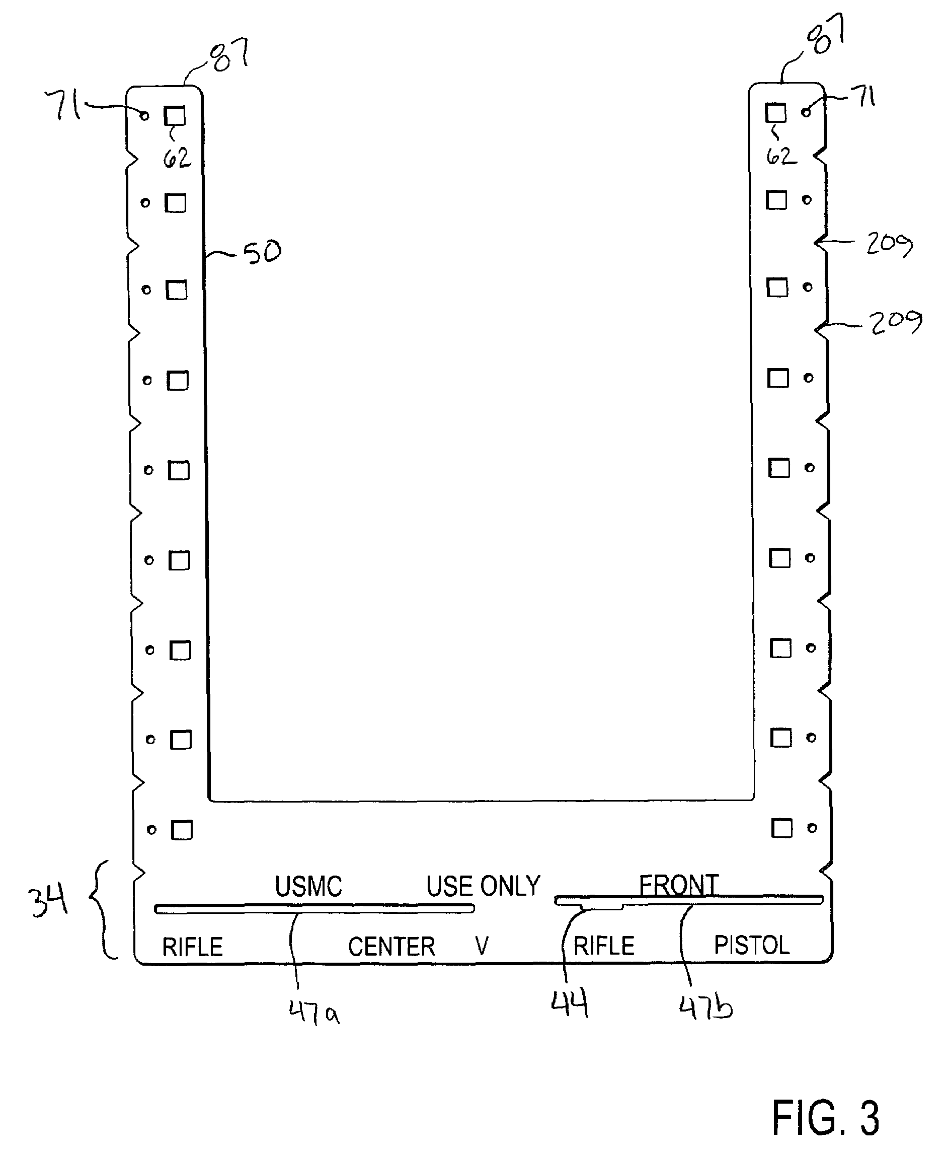 Apparatus for positioning and mounting awards