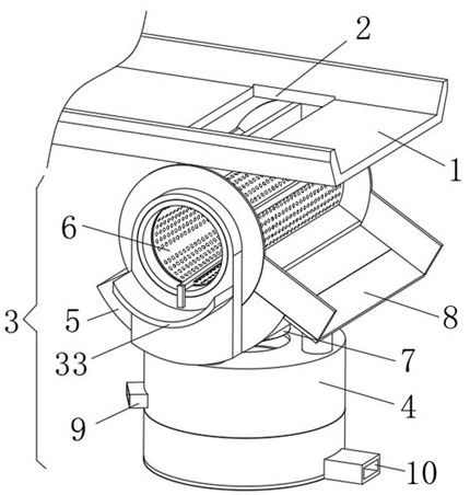 A method and device for cooling and recovering oil stains for multi-functional CNC machine tools