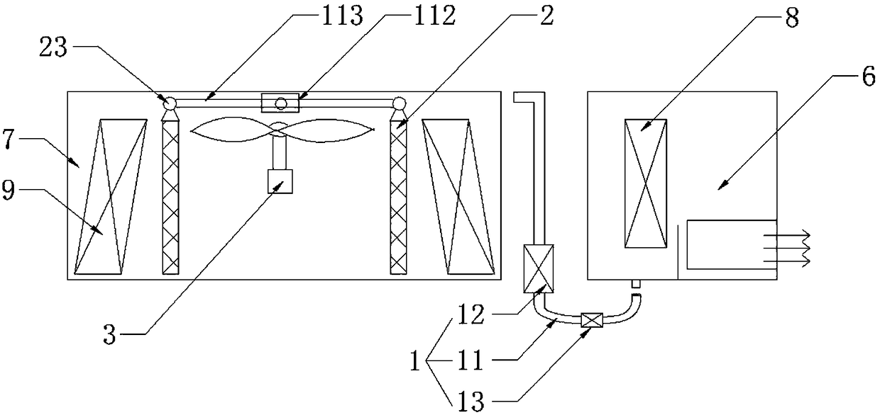 Energy-saving system for reuse of air-conditioning condensed water