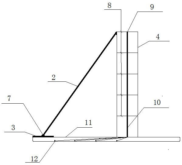 A hydraulic self-stabilizing underwater construction cofferdam