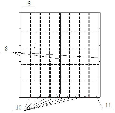 A hydraulic self-stabilizing underwater construction cofferdam