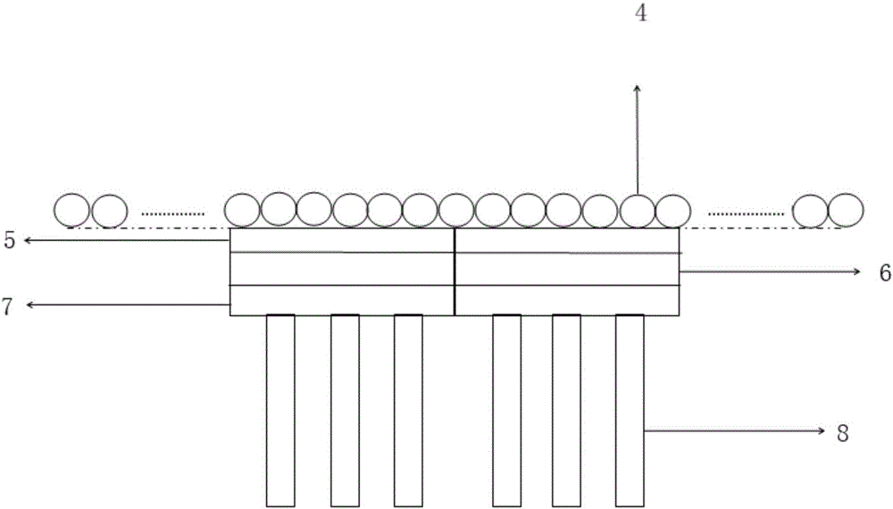 Thermoelectric power generation energy storage and power transmission system applied to boiler reheater