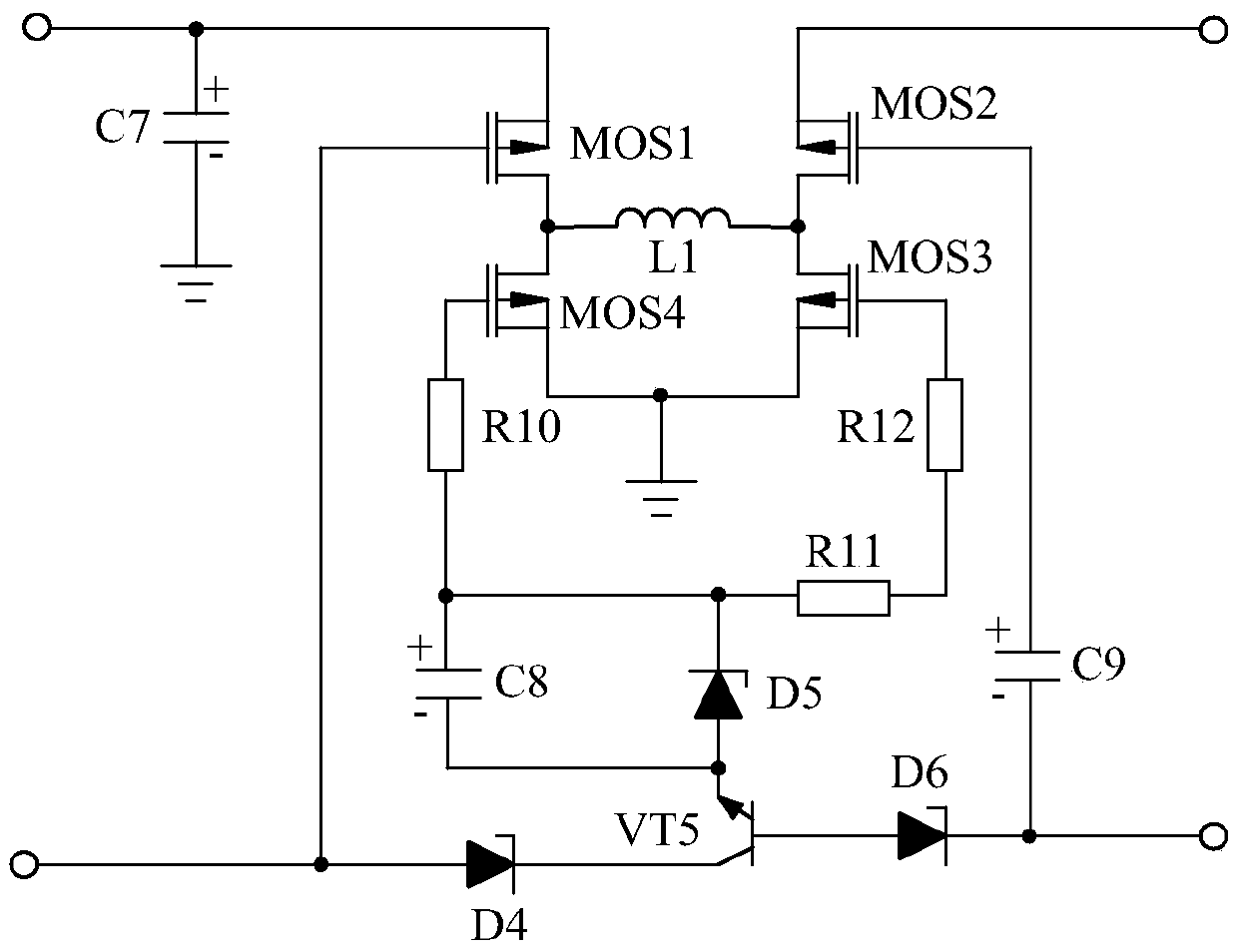High-definition image processing system based on constant-voltage driving circuit