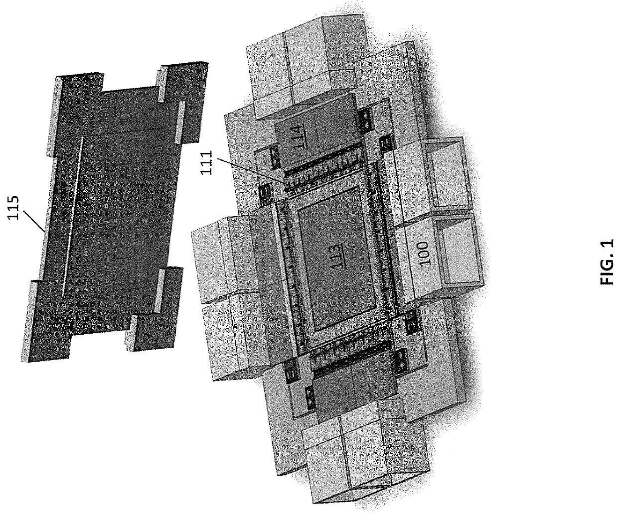 Optical module for terabit switch