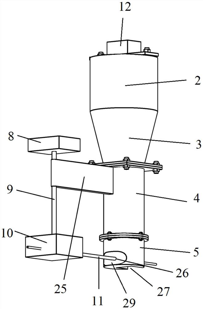 3D concrete printing device and method for building automatic reinforcement