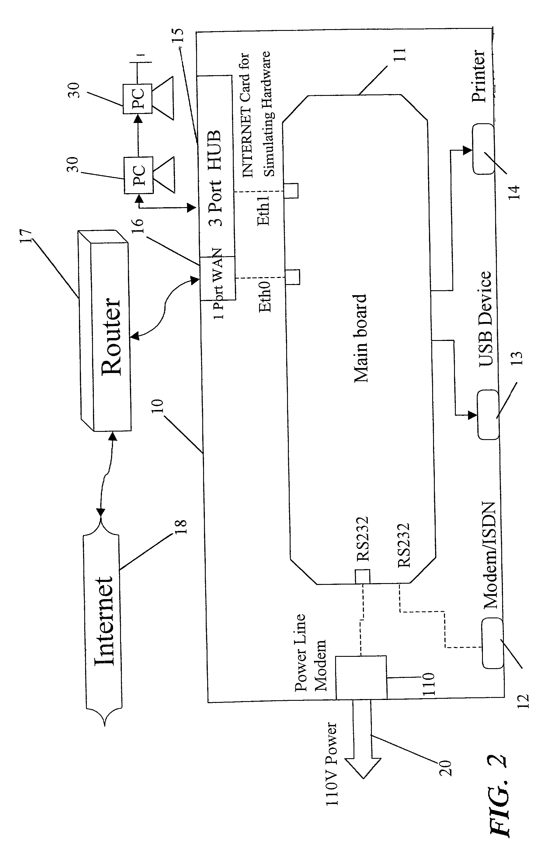 Remote control method for controlling electrical appliance via home gateway