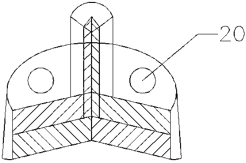Working method of double-linkage conveyor discharge valve