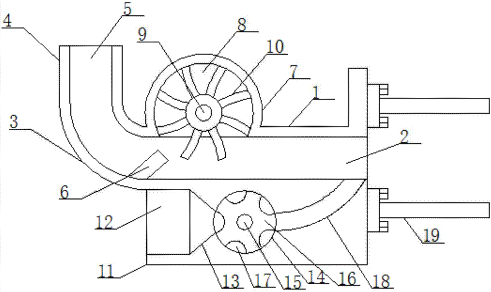 Continuous tubular type drug injector