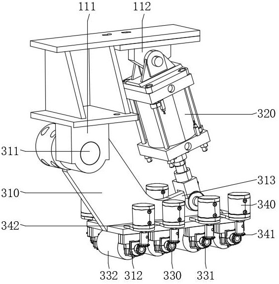 Auxiliary tool for investigating current situation of underground space of smart city