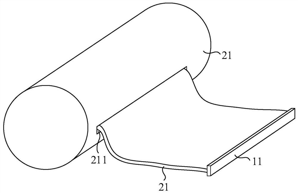 A flexible display device