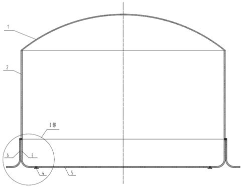 large oil storage tank