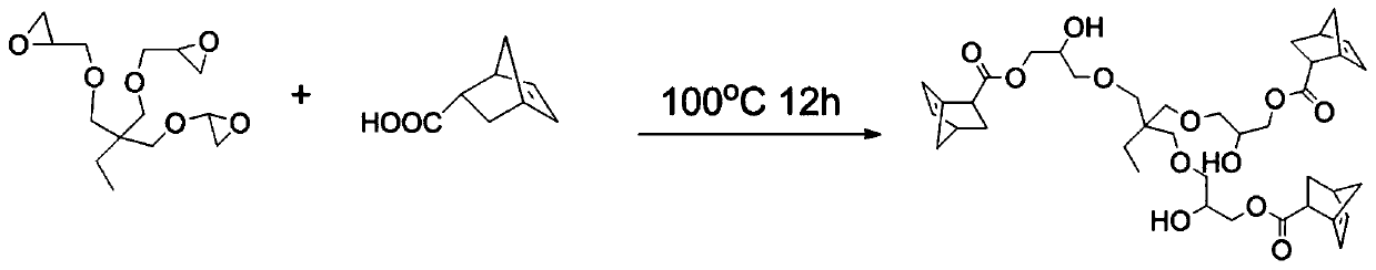 Method for preparing borate bond exchange based self-repairing light-cured reconstructable system