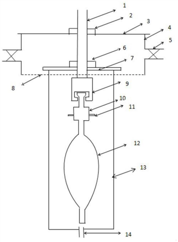 Low-helium preform rod wrapping and sintering device and method thereof