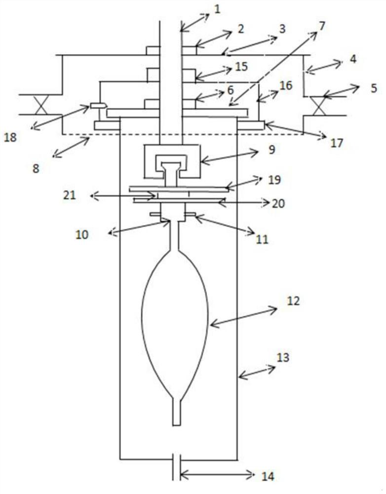 Low-helium preform rod wrapping and sintering device and method thereof