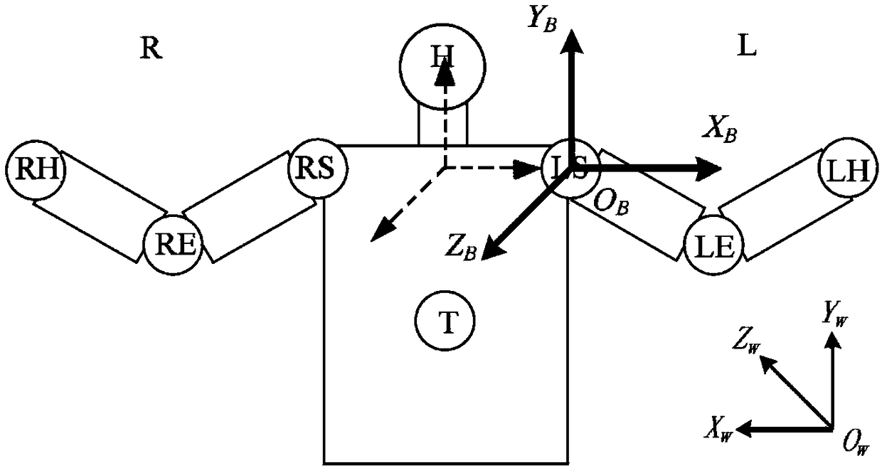 Novel humanoid movement system of robot