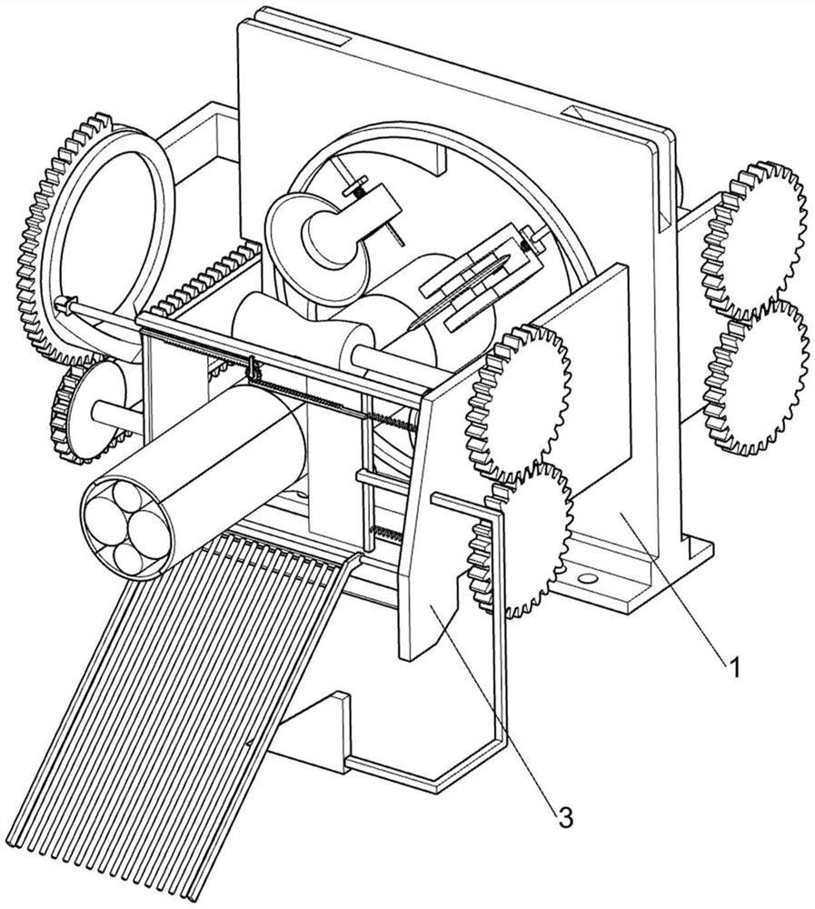 An insulation skin separator for equal slitting of waste cables