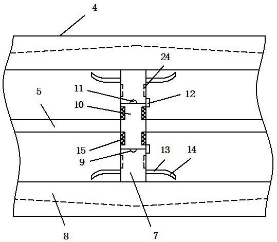 An electromagnetic interference shielding device