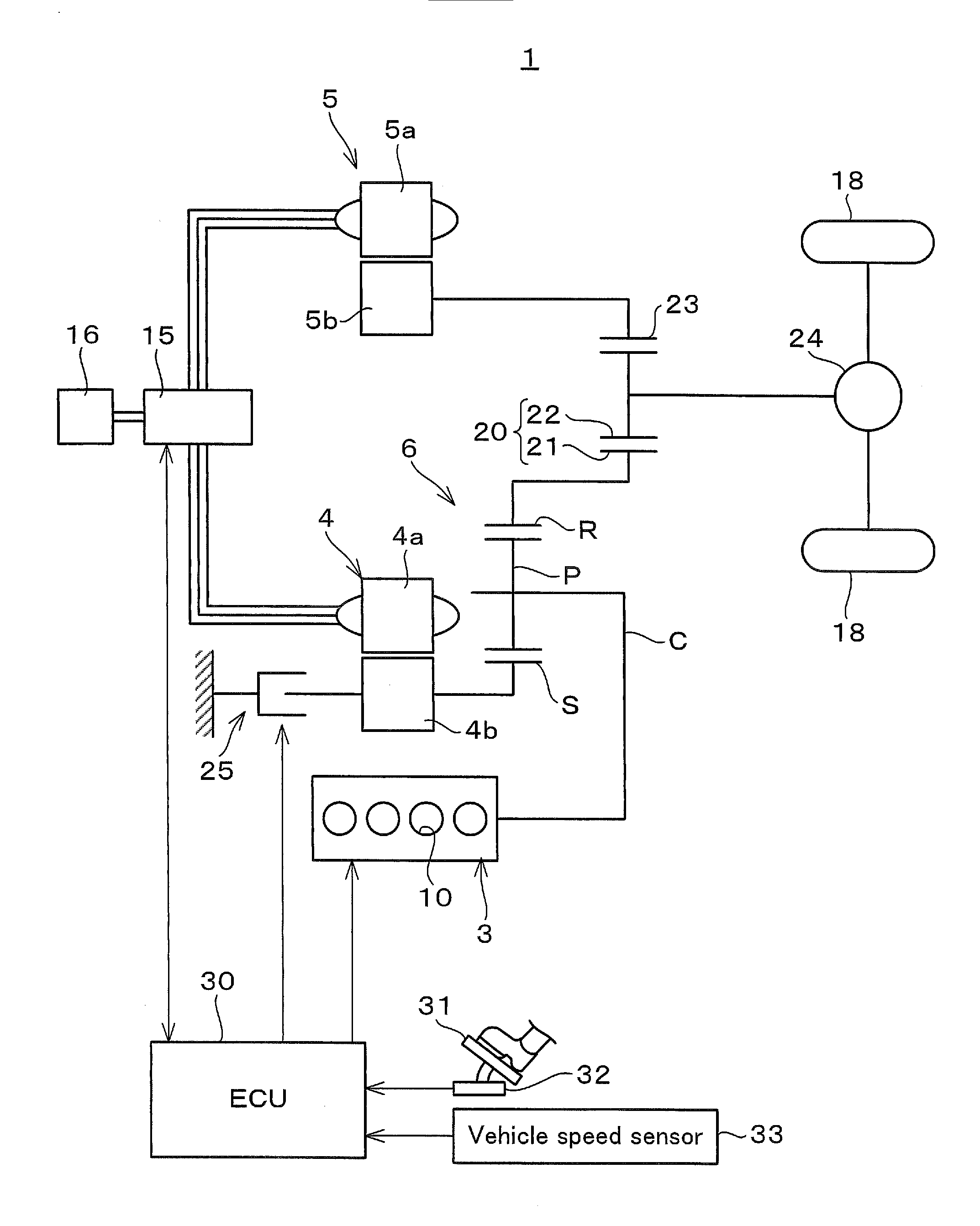 Control device for hybrid vehicle