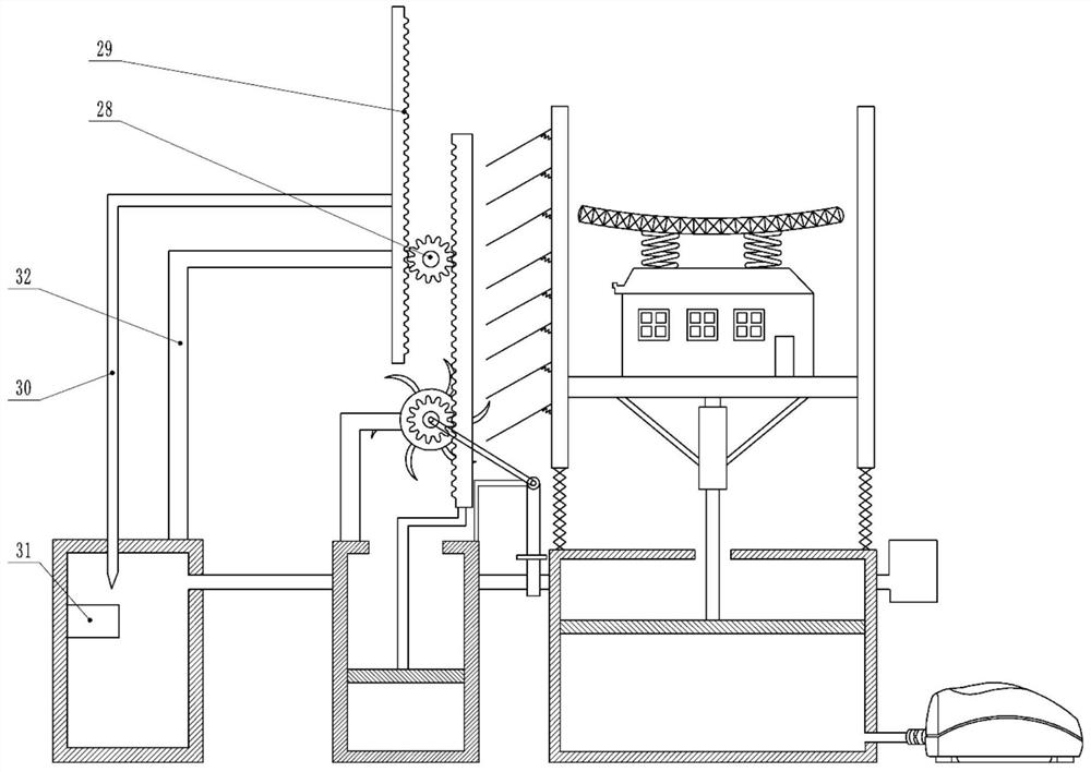 Safety anti-falling device for building construction