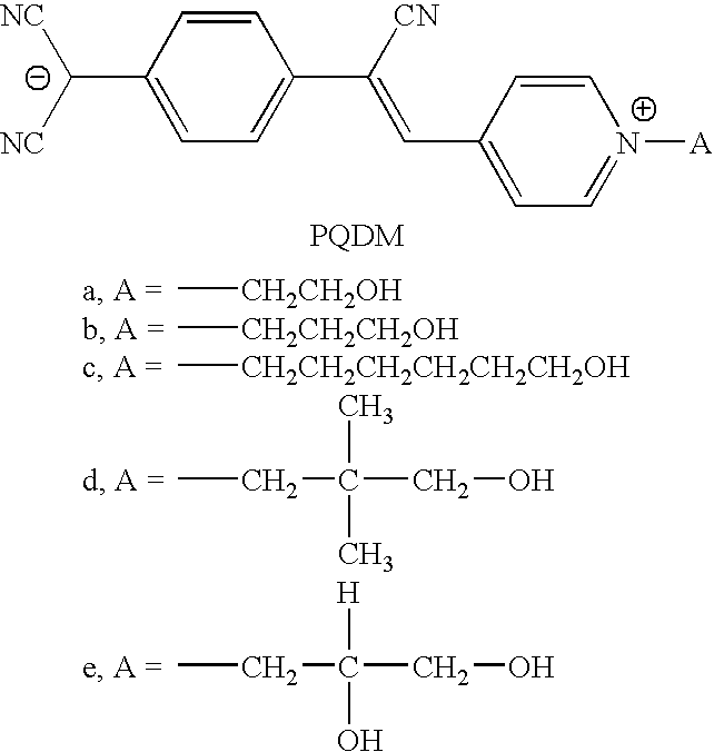 Zwitterionic chromophores and macromolecules containing such chromophores