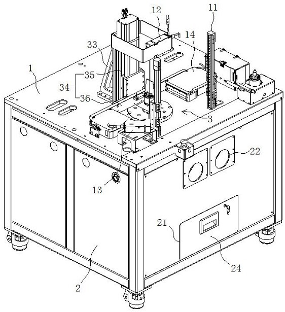 A laser measuring device for measuring cylindrical products