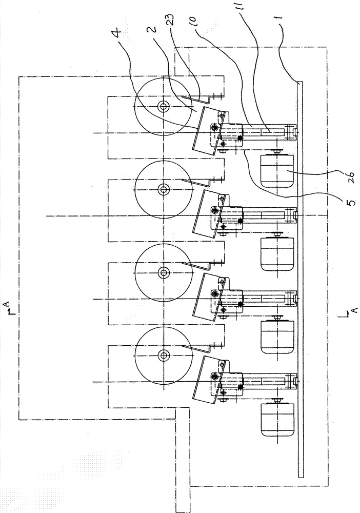 Banknote receiving and conveying device of sorting and bundling integrated machine