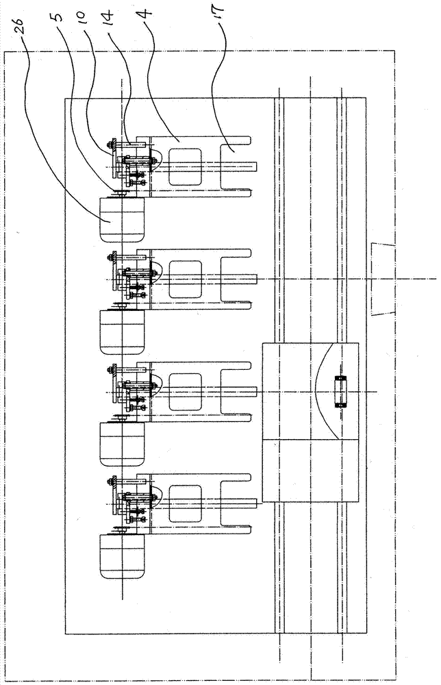 Banknote receiving and conveying device of sorting and bundling integrated machine