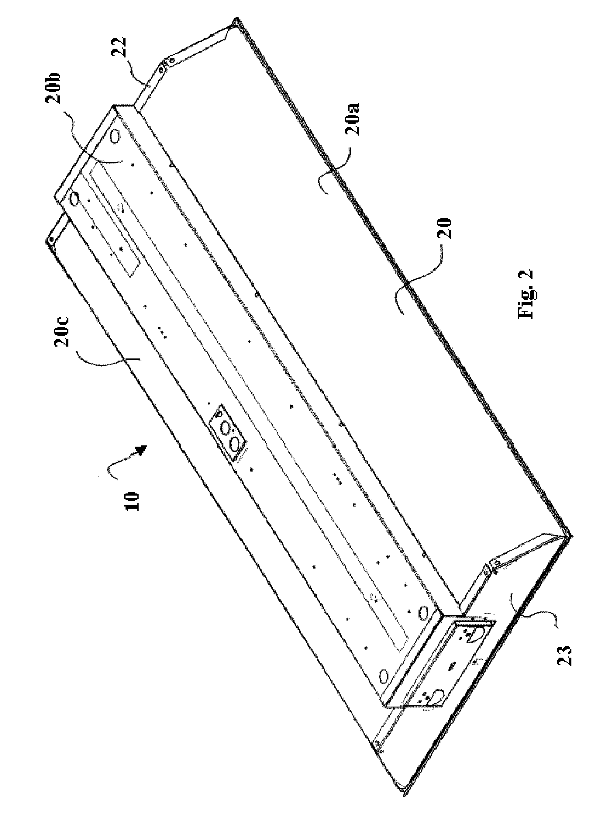 Recessed Sealed Lighting Fixture