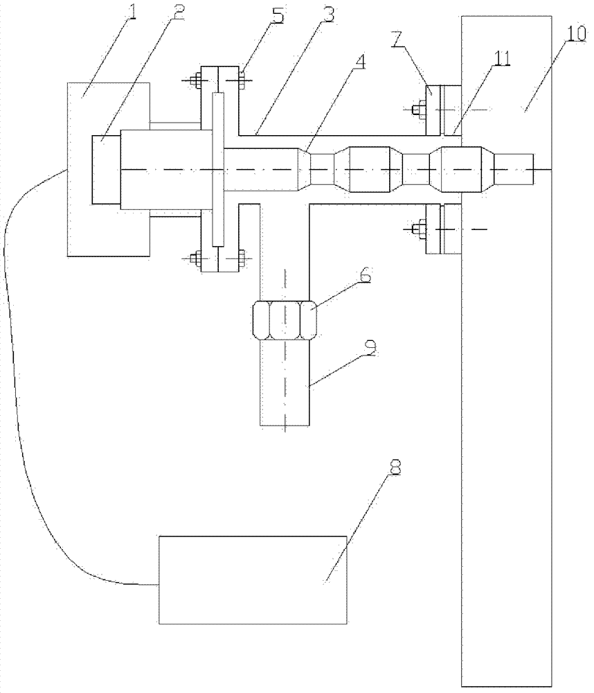 Device and method for restraining and eliminating dirt of recycled water plate heat exchanger on line