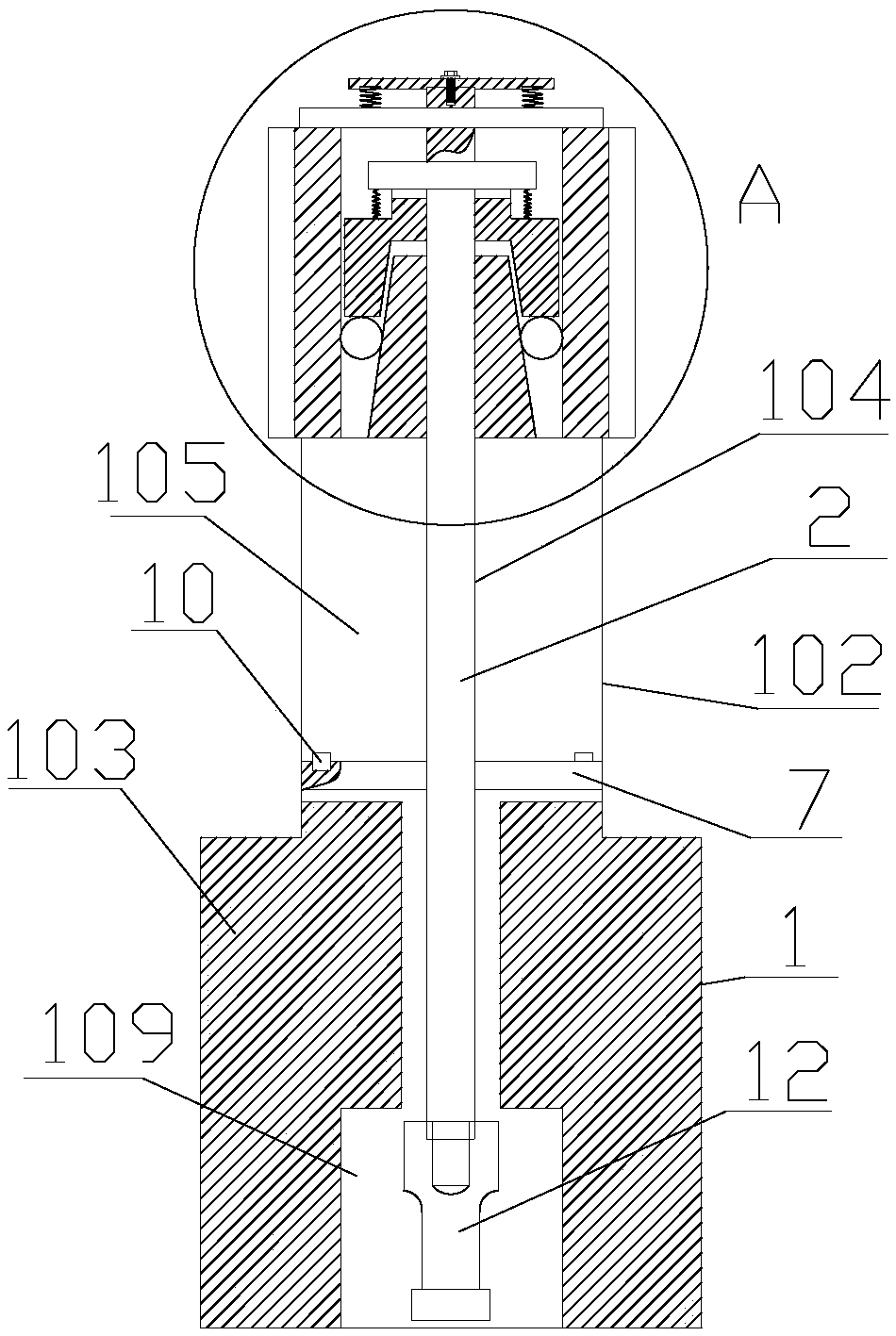 High-precision hobbing clamp for gears and application method thereof