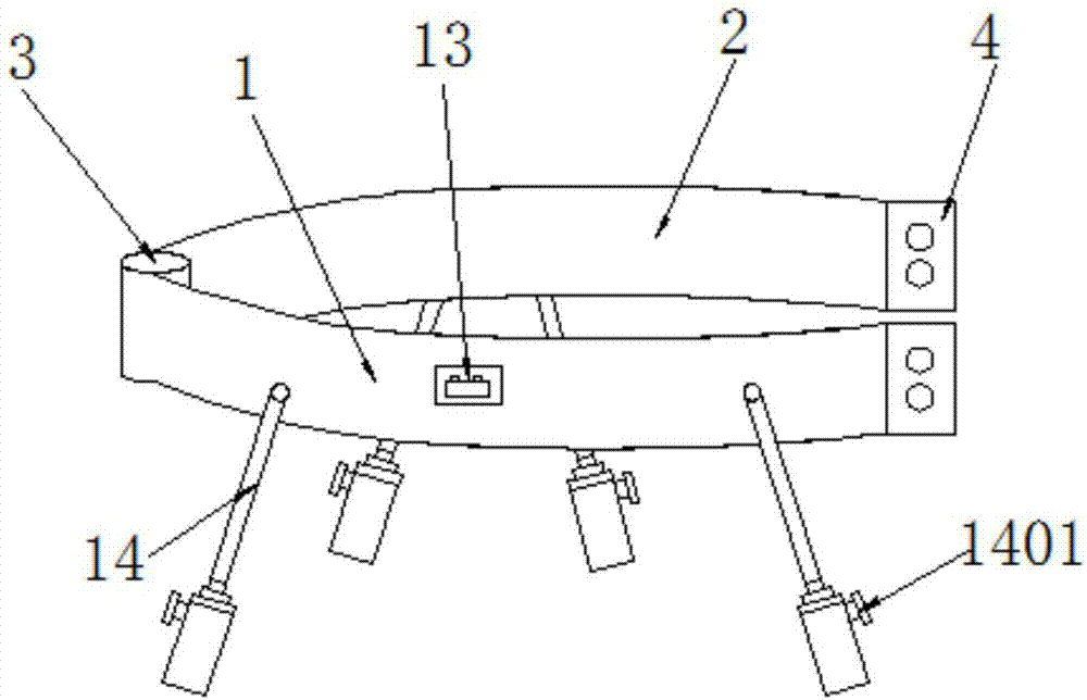 Taxus chinensis planting protection device