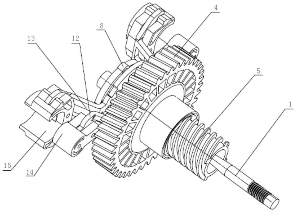 A vehicle automatic emergency brake booster